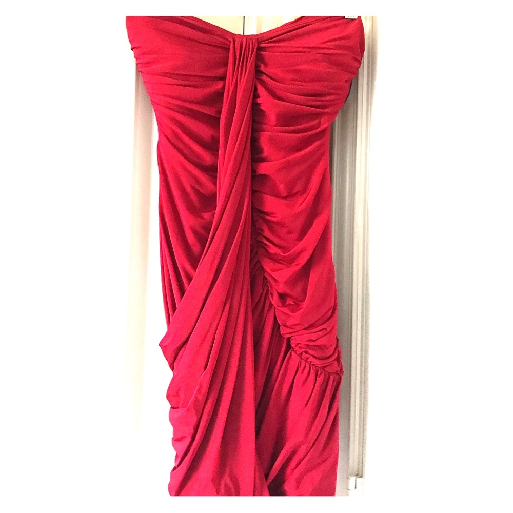 Bebe red dress size small